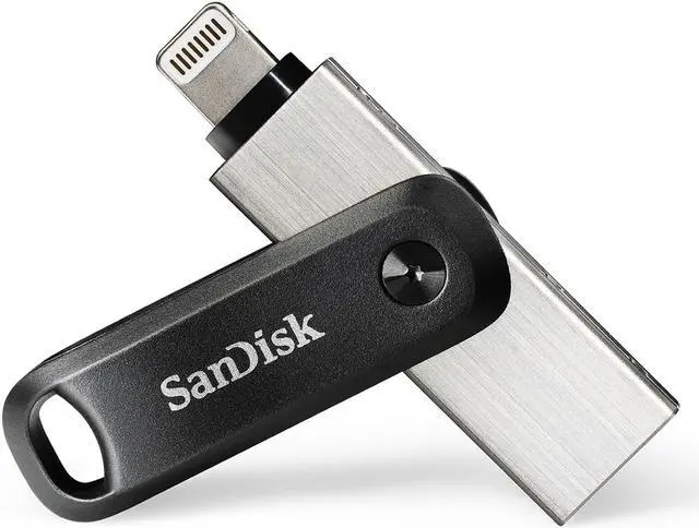 Alt view image 6 of 15 - SanDisk SDIX60N-064G-AN6NN iXpand Flash Drive Go 64GB USB 3.0/Lightning