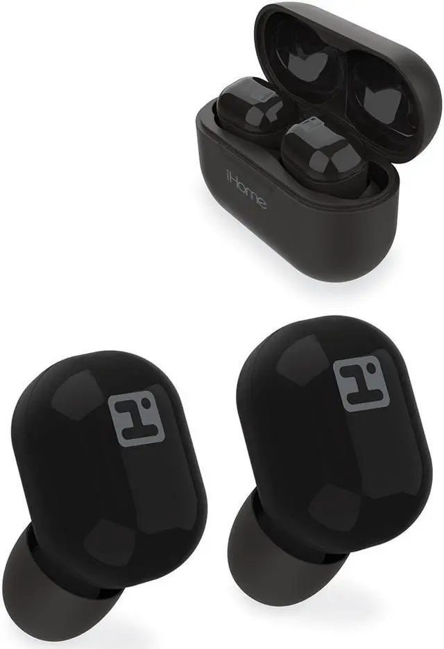 Alt view image 8 of 10 - ihome hmaube213bk ihome bt true wireless earbuds xt12