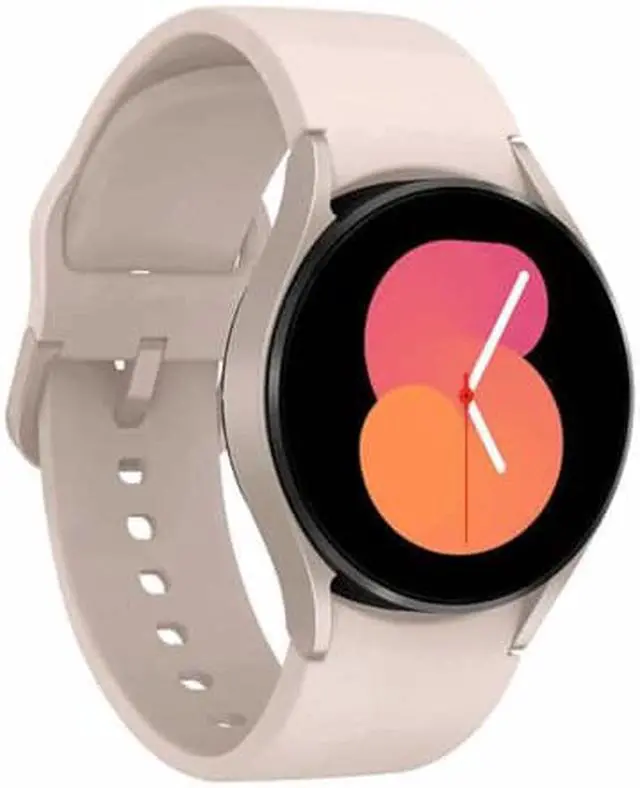 Alt view image 2 of 3 - SAMSUNG Galaxy Watch 5 40mm Bluetooth GPS Pink Band SM-R900NZDCXAA - Pink Gold