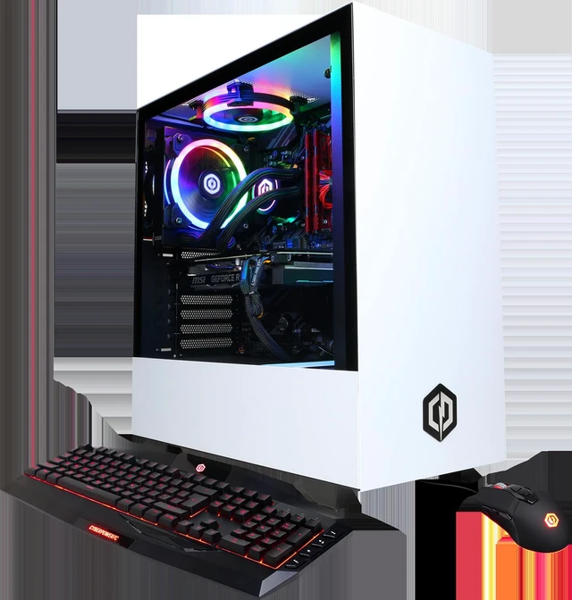 Cyberpowerpc Rx650 CYBERPOWERPC SLC4600MST Desktop RY9 5900X 32 1TB HDD 1TB SSD RX 6900 XT ...