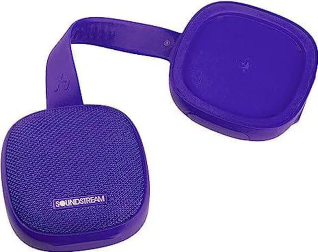 Alt view image 3 of 11 - Soundstream H2GO Bluetooth Speaker H2S-PR - Purple