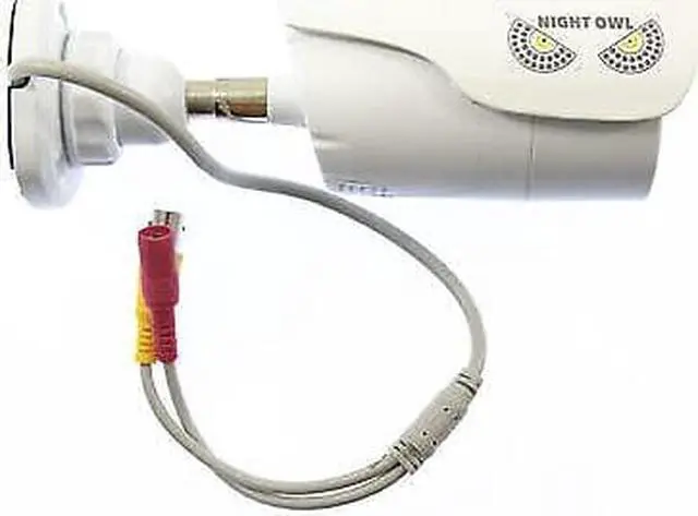 Alt view image 2 of 3 - Night Owl CM-AHD10W-BU-TU Night Vision 1080p Security Camera - WHITE
