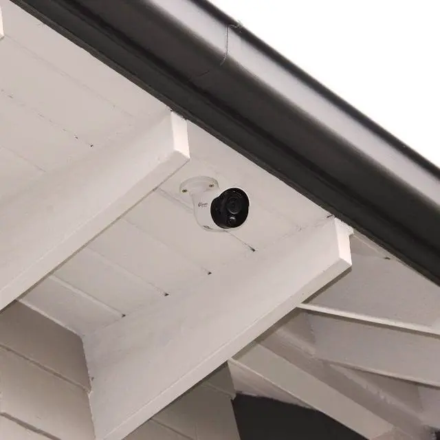 Alt view image 3 of 5 - Swann Wired Security Camera 4K Color Night Vision SWNHD-885MSB - WHITE
