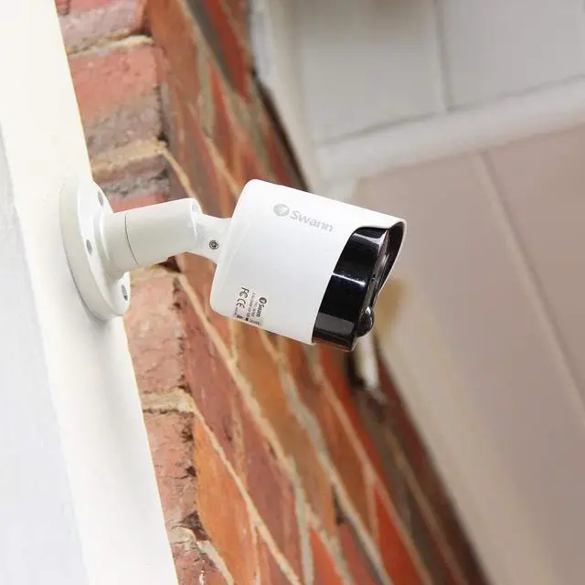 Alt view image 2 of 5 - Swann Wired Security Camera 4K Color Night Vision SWNHD-885MSB - WHITE