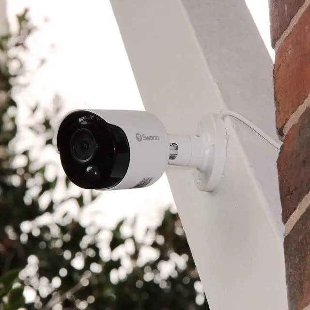 Alt view image 4 of 5 - Swann Wired Security Camera 4K Color Night Vision SWNHD-885MSB - WHITE
