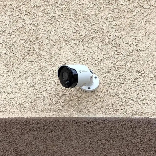 Alt view image 5 of 5 - Swann Wired Security Camera 4K Color Night Vision SWNHD-885MSB - WHITE