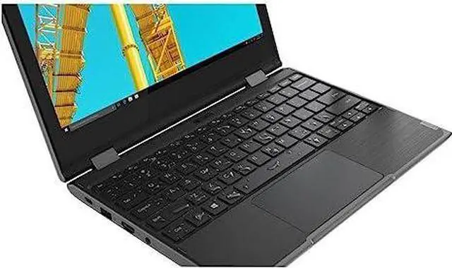 Alt view image 13 of 15 - Lenovo 300e Windows 2nd Gen 81M90061US 11.6" Touchscreen 2 in 1 Notebook - 1366 x 768 - Celeron N4120 - 4 GB RAM - 64 GB Flash Memory - Black - Windows 10 Pro Education 64-bit - Intel UHD Graphic