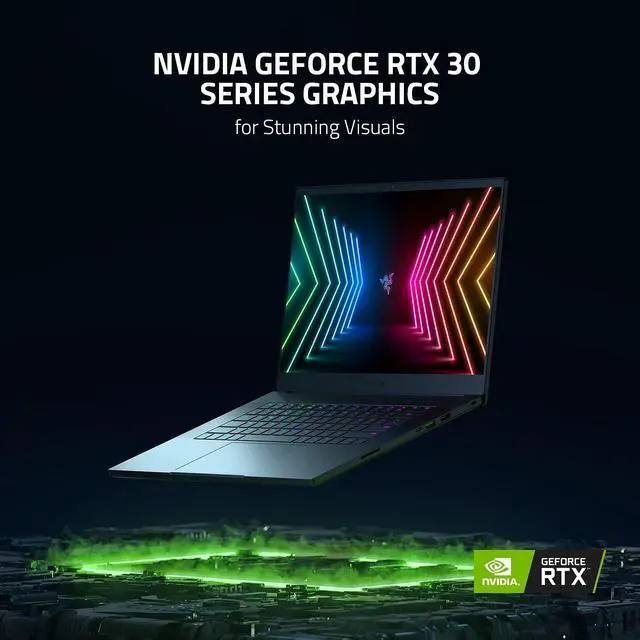 Alt view image 14 of 15 - Razer - Blade 15 Advanced - 15.6" Gaming Laptop - 4K OLED - Intel Core i9 - NVIDIA GeForce RTX 3080 - 32GB RAM - 1TB SSD - Black