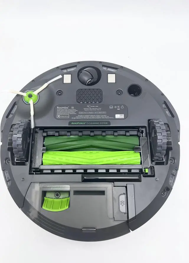 Alt view image 4 of 5 - iRobot Roomba i6 (6150) Wi-Fi Connected Robot Vacuum - Light Silver