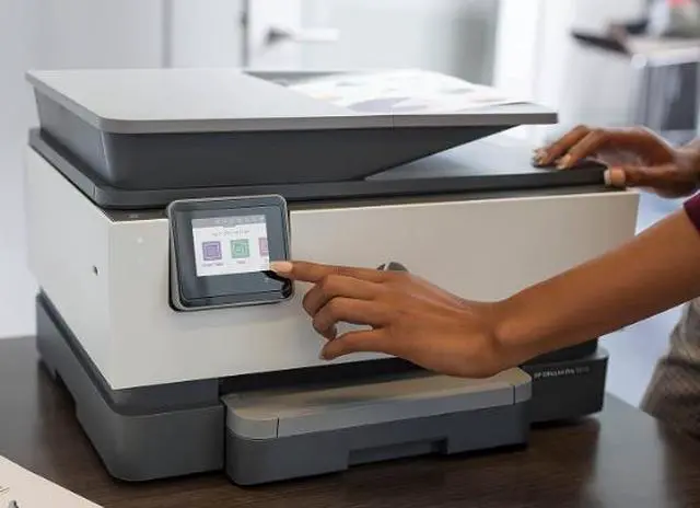 Alt view image 5 of 5 - HP OfficeJet Pro 9018 All-in-One Printer 3UK84A White/Gray