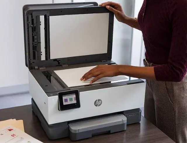 Alt view image 4 of 5 - HP OfficeJet Pro 9018 All-in-One Printer 3UK84A White/Gray