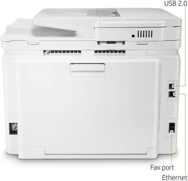 Alt view image 4 of 5 - HP Laserjet Pro M281cdw All in One Wireless Color Printer White T6B83A