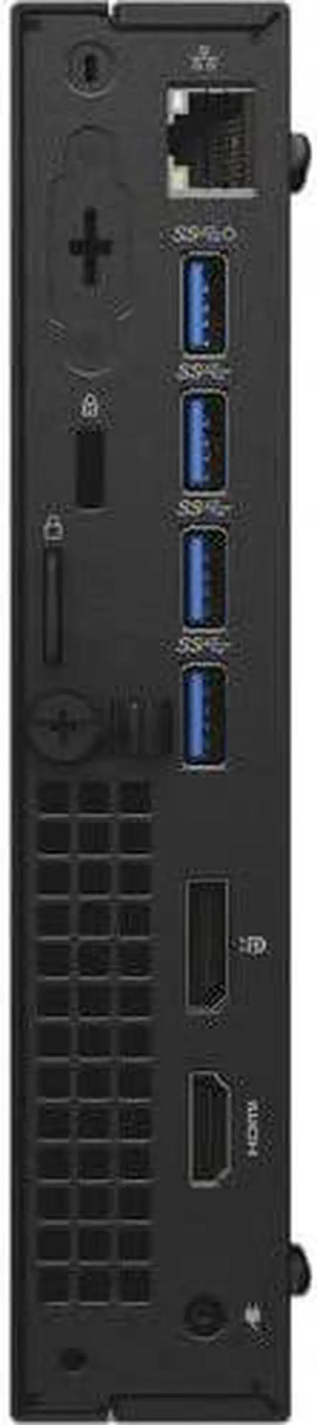 Alt view image 3 of 3 - DELL OPTIPLEX 7050 MFF i3-6100T 16GB 256GB SSD - BLACK