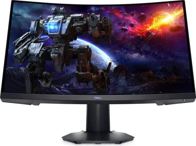 Alt view image 2 of 5 - Dell - 24" VA LED FHD Curved Gaming Monitor - Black (S2422HG)