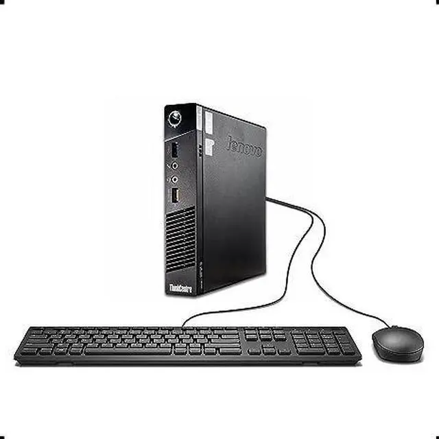 Main image of Lenovo Thinkcentre M93 Tiny Desktop i5-4670T 16GB 256GB SSD M93TYI516256 - Black