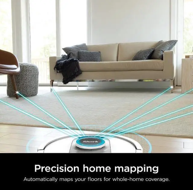 Alt view image 3 of 5 - Shark AI Ultra Voice Control Robot Vacuum Silver/Black AV2511AE