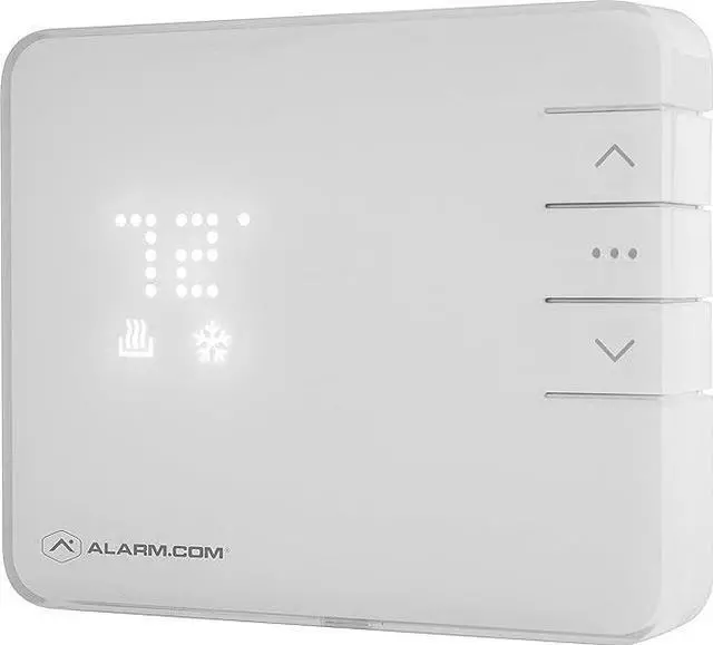 Alt view image 2 of 2 - Alarm.com ADC-T2000 Smart Thermostat 3-Stage Heat 2-Stage Cooling - WHITE