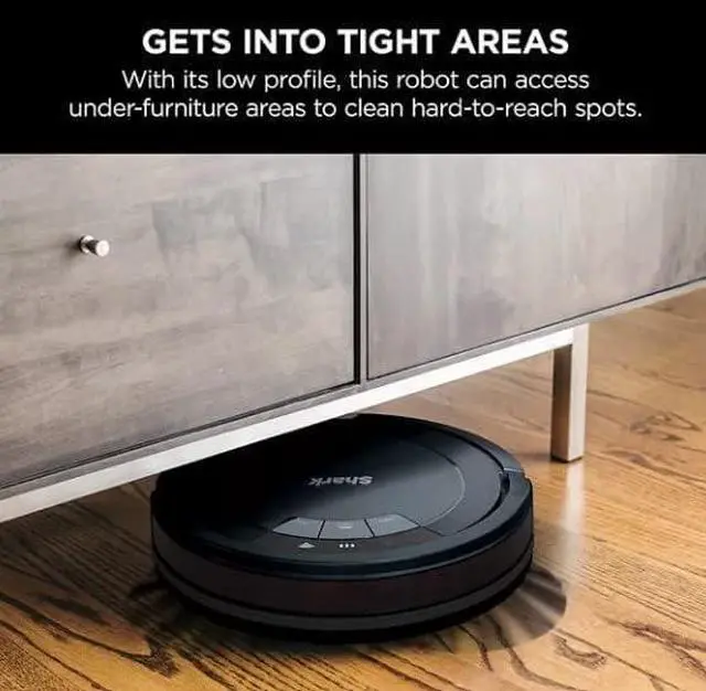 Alt view image 3 of 4 - Shark ION Robot Vacuum RV772 - Smoked Ash