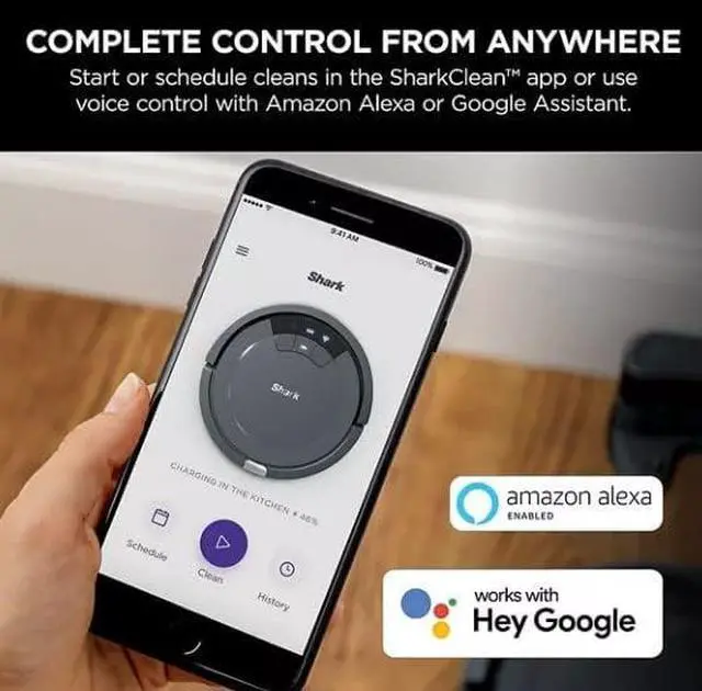 Alt view image 2 of 4 - Shark ION Robot Vacuum RV772 - Smoked Ash