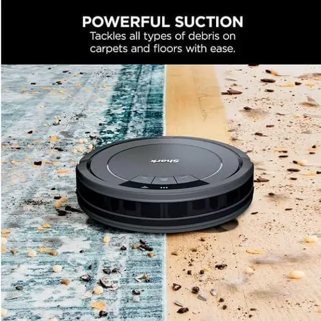 Alt view image 4 of 4 - Shark ION Robot Vacuum RV772 - Smoked Ash