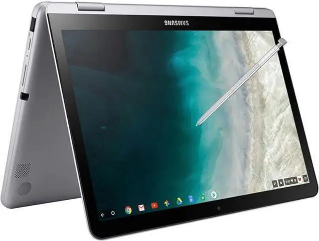 Alt view image 2 of 5 - Samsung Chromebook Plus V2 2in1 12.2"FHD Touchscreen 3965Y 4 64 eMMC Light Titan