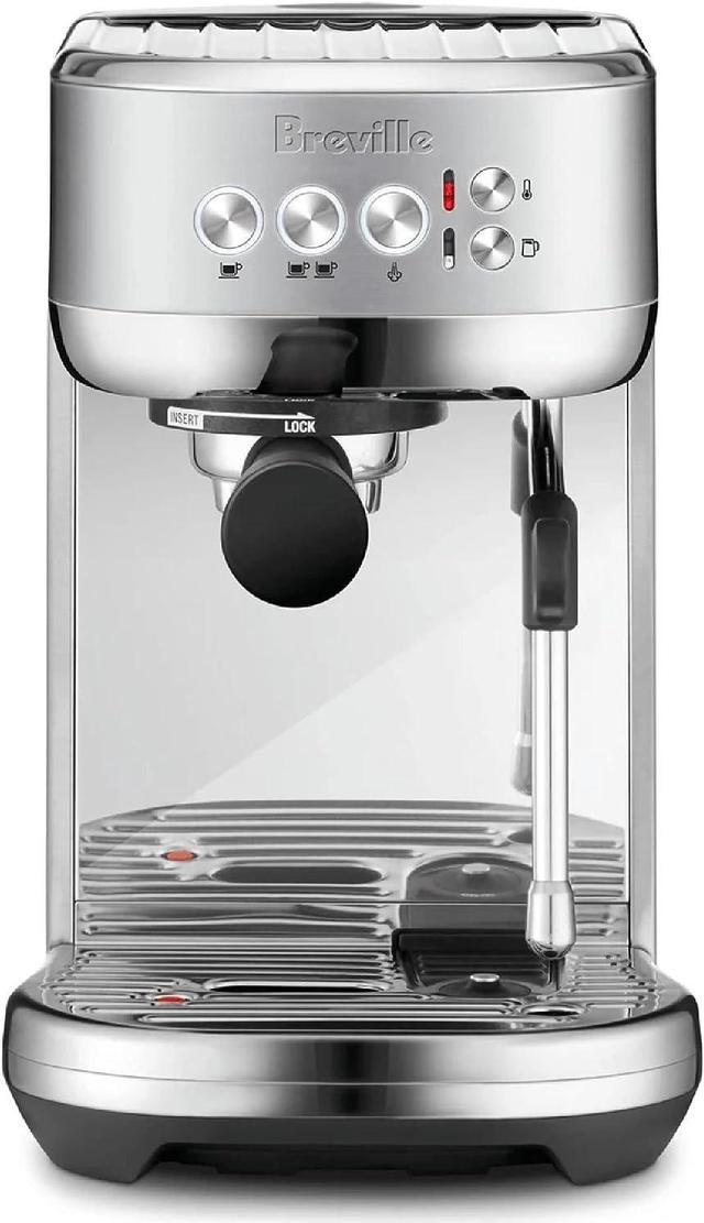 Refurbished Breville Bambino Plus Espresso Machine 64 Fluid Ounces Brushed Stainless Steel Newegg