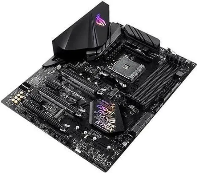 Alt view image 11 of 14 - ASUS ROG STRIX B450-F GAMING AM4 AMD B450 SATA 6Gb/s USB 3.1 HDMI ATX AMD Motherboard