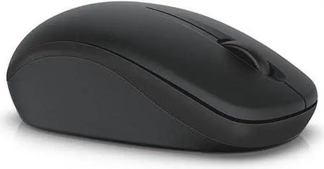 Alt view image 2 of 3 - Dell Wireless Computer Mouse Long Life Battery Comfortable Design WM126 - Black