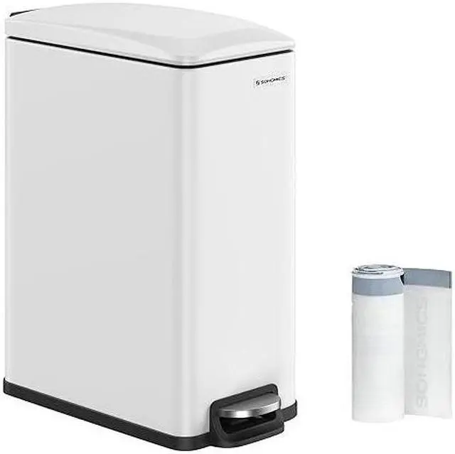 SONGMICS ごみ箱　LTB510E 48 48L 幅26cm Amazon.com: SONGMICS Slim Trash Can, 13-Gallon (50 L