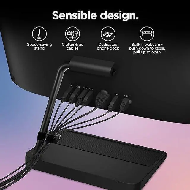 Alt view image 6 of 8 - Lenovo IdeaCentre 3 22IAP7 21.5" AIO Intel Core i3-1220P 8GB Ram 256GB SSD W11H- (Manufacturer Recertified)
