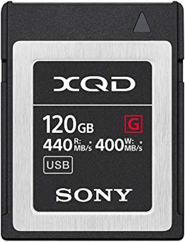 Alt view image 5 of 11 - Sony G-Series QD-G120F - Flash memory card - 120 GB - XQD