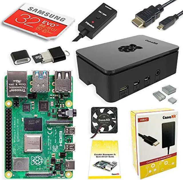 Main image of CanaKit Raspberry Pi 4 8GB Starter Kit - 8GB RAM