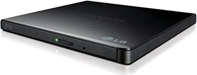 Alt view image 6 of 11 - LG Electronics GP65NB60 External Slim DVDRW 8X USB Black with Cyberlink Software 9.5 mm Retail Storage