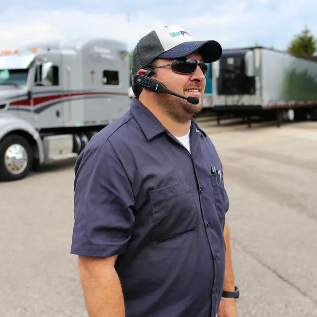 Alt view image 3 of 20 - BlueParrott C400-XT Noise Canceling Trucker Headset