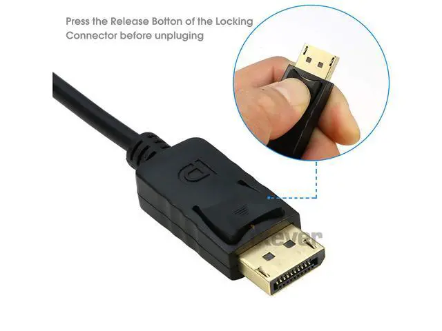 Alt view image 5 of 7 - 4K Displayport to HDMI Adapter Cable (3Pack),iXever DP Display Port to HDMI Male to Female Converter Adapter Gold-Plated Cord Compatible for Lenovo Dell HP