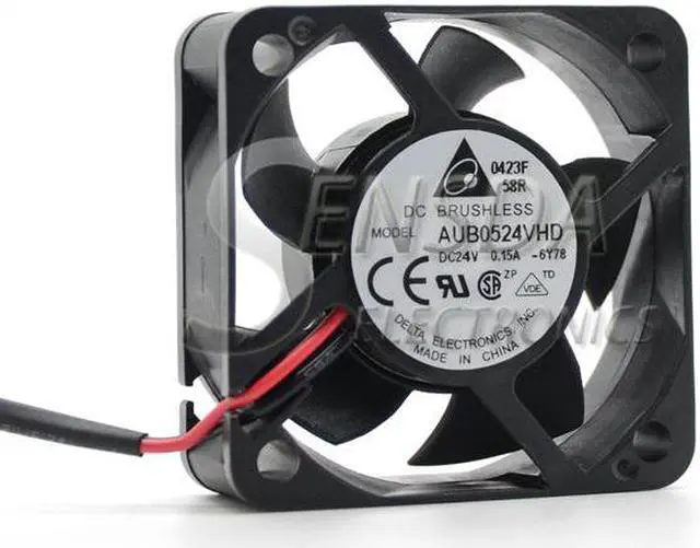Alt view image 2 of 4 - for delta AUB0524VHD 5020 50mm 5CM DC 24V 0.15A the Server inverter PC Case Cooling fan