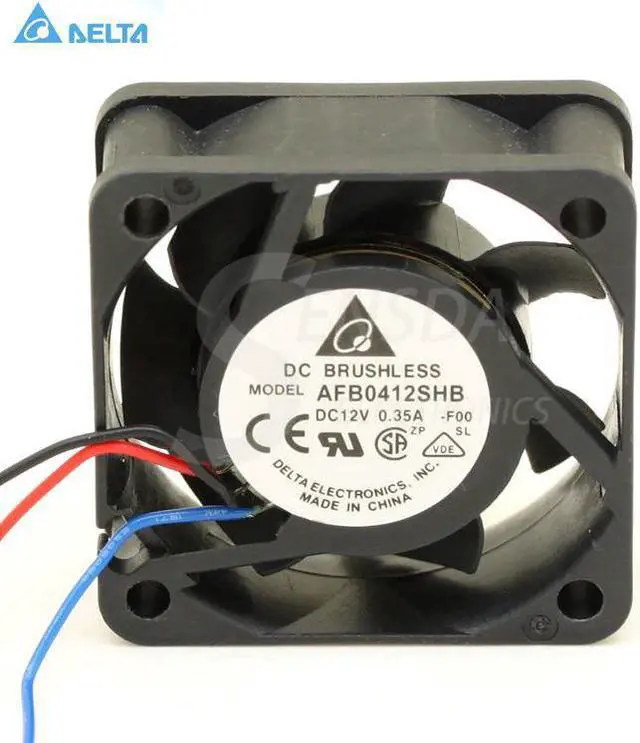 Main image of for delta AFB0412SHB 4015 4CM 40mm 12V 0.35A silent mini micro quiet computer cpu server axial cooling fans tachometer