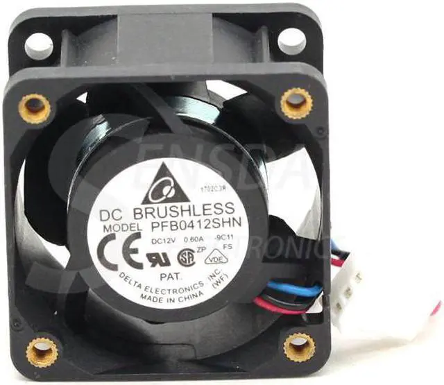 Alt view image 2 of 4 - for delta PFB0412SHN DY339 4CM 4028 12V 0.6A four-wire pwm server industrial cooling fans