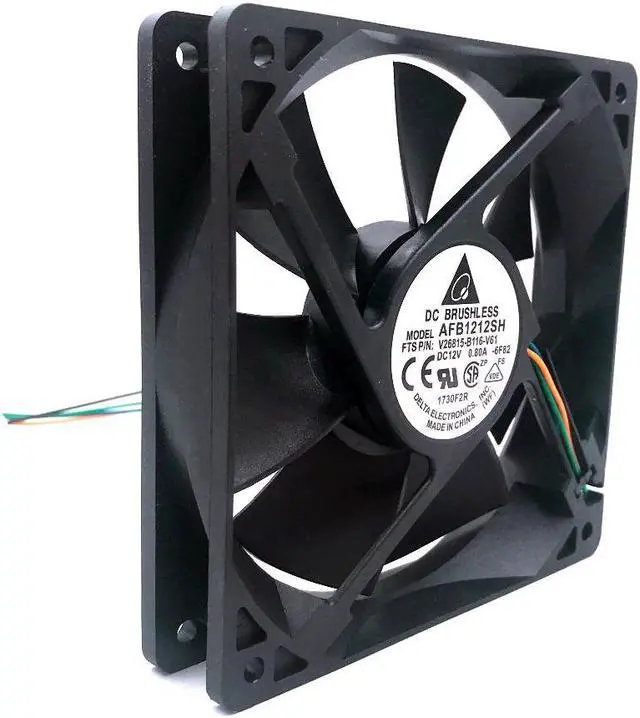 Main image of 120mm fan AFB1212SH 12CM1225 12025 12 * 12 * 2.5CM 120 * 120 * 25MM 12V 0.80A Cooling Fan Good Quality