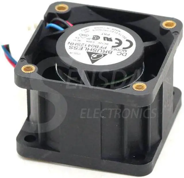 Alt view image 4 of 4 - for delta PFB0412SHN DY339 4CM 4028 12V 0.6A four-wire pwm server industrial cooling fans
