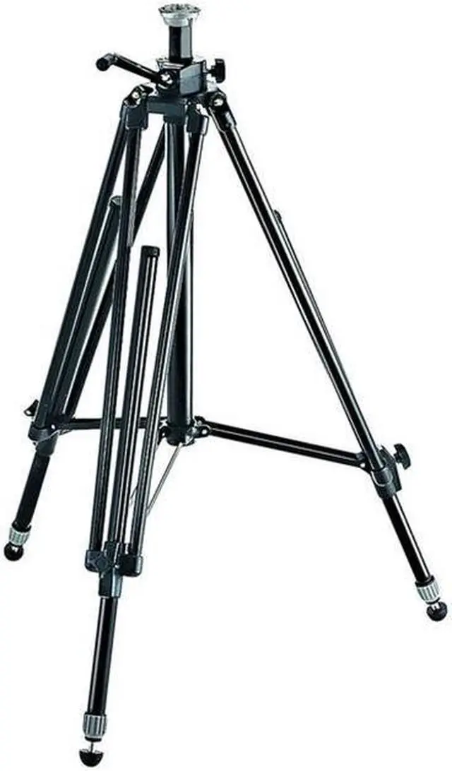 Alt view image 6 of 11 - Manfrotto Black Aluminum Studio Pro Triman Tripod W/Geared Column 028B