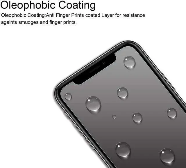 Alt view image 4 of 4 - Supershieldz (2 Pack) Designed for iPhone 11 Pro, iPhone Xs and iPhone X (5.8 inch) Tempered Glass Screen Protector with (Easy Installation Tray), Anti Scratch, Bubble Free