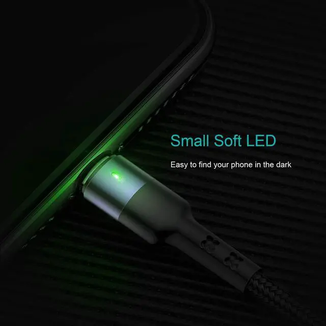 Alt view image 6 of 7 - Multi USB Cable 1ft 2Pack Short 3 in 1 Charging Cable Nylon Braided Adapter with Type-C Micro USB Port Connectors for Cell Phones and More