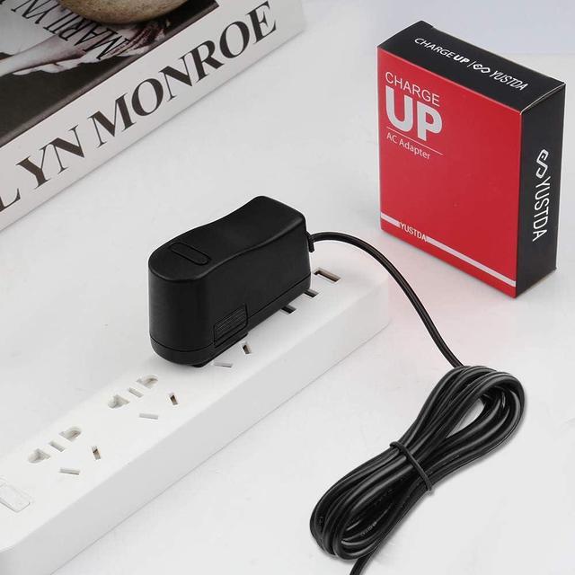 Alt view image 4 of 4 - Yustda AC/DC Adapter for Altec Lansing M402 iPod Home Audio with Alarm Clock Power Supply Cord Cable PS Wall Home Charger Mains PSU