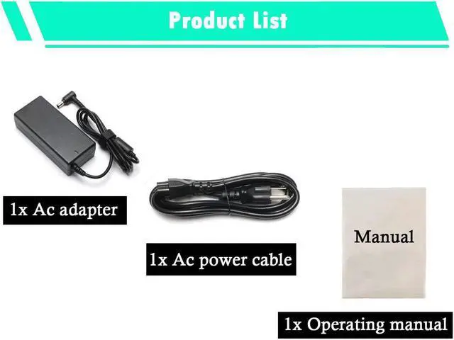 Alt view image 4 of 7 - 42W 14V 3A Laptop Adapter/Power Cord Supply Charger for Samsung-Monitor SyncMaster S24D590PL S24D390HL S27D390H S22C300H S27D391H S27D393; LCD Monitor LTM1555 LTN1565 A3514-DPN