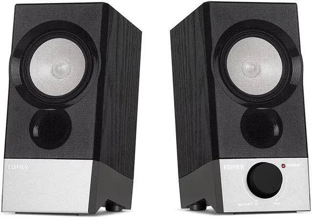 Alt view image 4 of 7 - Edifier R19U Compact 2.0 Speakers Powered by USB Supports Windows 10 and Mac OS X 10.12 Sierra