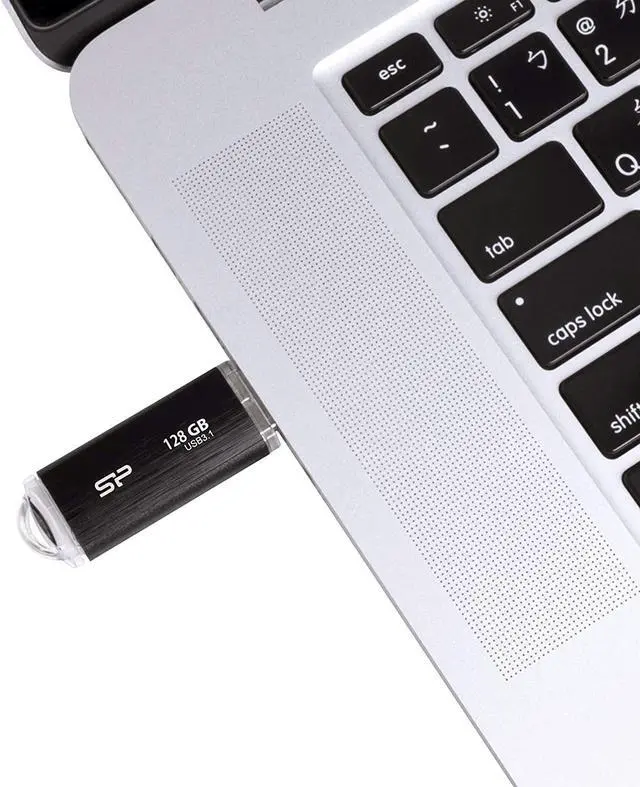 Alt view image 7 of 7 - Silicon Power 2 Pack 128GB USB 3.0/3.1 Gen1 USB Flash Drive Blaze B02