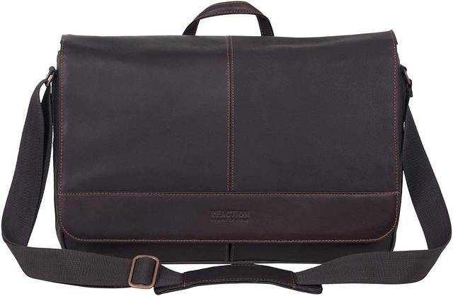 Kenneth cole colombian hot sale leather duffle bag