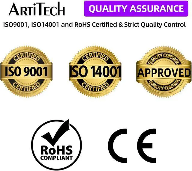 Alt view image 7 of 7 - ARTITECH Replacement for Canon CLI-226 Gray CLI226 Gray Ink Cartridges Work for Canon PIXMA MG8120 PIXMA MG6120 PIXMA MG8220 PIXMA MG6220 PIXMA MG6110 Printers, 4 Pack CLI-226 Gray