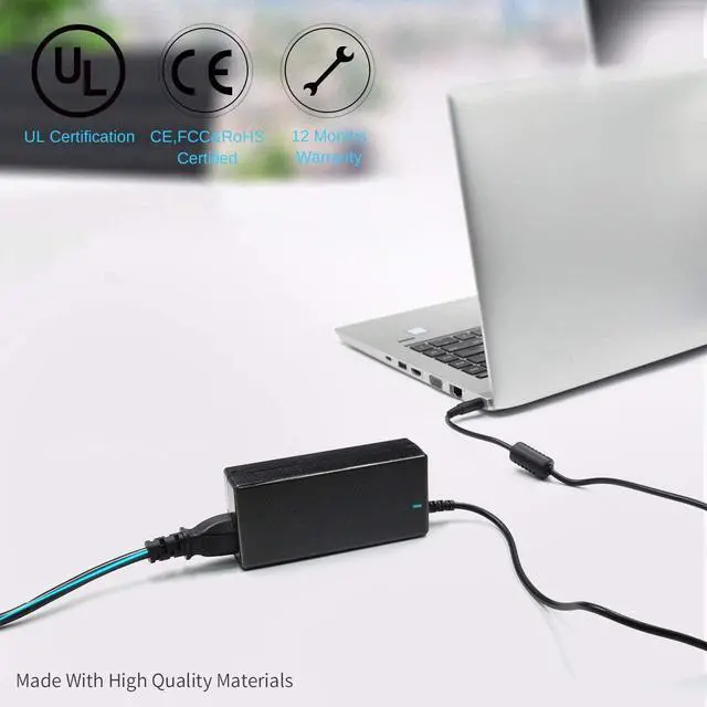 Alt view image 2 of 7 - New 65W AC Adapter Laptop Charger for Dell Inspiron 11 3147 3148 13 7347 14 3458 i7347 i3458?15 5558 3558 3551 3552 5551 5559 17 5758 5759 Dell XPS 18 1810 XPS 18 1820 XPS018 [4.5mm 3.0mm]